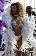 JOURDAN DUNN at Carnival in Barbados 08/07/2017