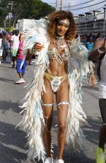 JOURDAN DUNN at Carnival in Barbados 08/07/2017