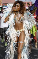 JOURDAN DUNN at Carnival in Barbados 08/07/2017