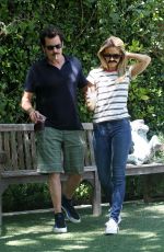 JULIA STAMBLER and Charlie Sheen at Bacara Resort & Spa in Santa Barbara 08/24/2017
