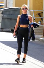 JULIANNE HOUGH Heading to a Gym in Los Angeles 08/28/2017