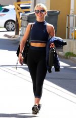 JULIANNE HOUGH Heading to a Gym in Los Angeles 08/28/2017