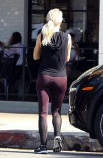 JULIANNE HOUGH Out for Breakfast in Studio City 08/29/2017