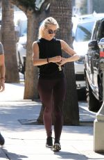 JULIANNE HOUGH Out for Breakfast in Studio City 08/29/2017