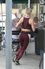 JULIANNE HOUGH Out for Coffee in Studio City 08/25/2017