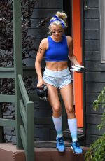 JULIANNE HOUGH Out in Big Bear Lake 08/07/2017