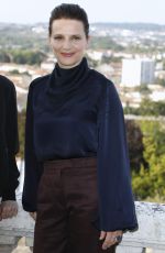 JULIETTE BINOCHE at Angouleme French-speaking Film Festival in France 08/26/2017