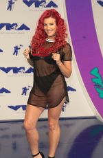 JUSTINA VALENTINE at 2017 MTV Video Music Awards in Los Angeles 08/27/2017
