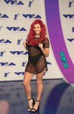 JUSTINA VALENTINE at 2017 MTV Video Music Awards in Los Angeles 08/27/2017