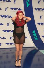 JUSTINA VALENTINE at 2017 MTV Video Music Awards in Los Angeles 08/27/2017