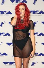 JUSTINA VALENTINE at 2017 MTV Video Music Awards in Los Angeles 08/27/2017
