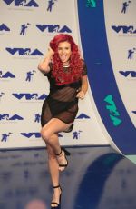 JUSTINA VALENTINE at 2017 MTV Video Music Awards in Los Angeles 08/27/2017
