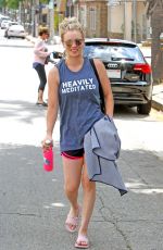 KALEY CUOCO Leaves a Gym in Studio City 08/15/2017