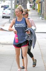 KALEY CUOCO Leaves a Gym in Studio City 08/15/2017