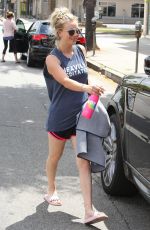 KALEY CUOCO Leaves a Gym in Studio City 08/15/2017