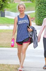 KALEY CUOCO Leaves a Gym in Studio City 08/15/2017