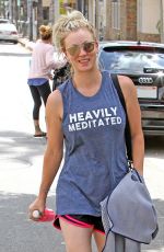 KALEY CUOCO Leaves a Gym in Studio City 08/15/2017