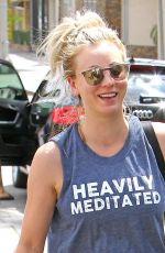 KALEY CUOCO Leaves a Gym in Studio City 08/15/2017