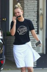 KALEY CUOCO Leaves a Yoga Class in Studio City 08/04/2017