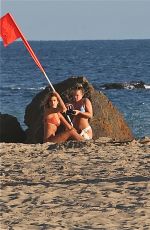 KARA DEL TORO in Bikini at a Beach in Malibu 08/21/2017