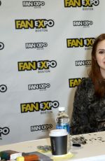 KAREN GILLAN at Comic-con in Boston 08/12/2017