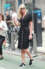 KARLIE KLOSS Out and About in New York 08/25/2017