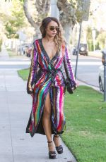 KAT GRAHAM Leaves Her Hotel in Beverly Hills 08/22/2017