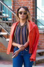 KAT GRAHAM Out and About in Beverly Hills 08/22/2017