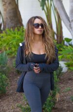 KAT GRAHAM Out Jogging in Beverly Hills 08/22/2017