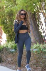 KAT GRAHAM Out Jogging in Beverly Hills 08/22/2017