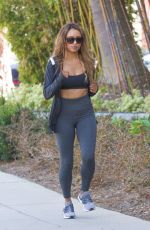 KAT GRAHAM Out Jogging in Beverly Hills 08/22/2017