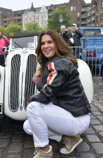 KATARINA WITT at 10th Hamburg - Berlin Classic Car Rally 08/24/2017