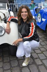 KATARINA WITT at 10th Hamburg - Berlin Classic Car Rally 08/24/2017