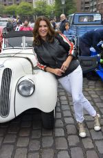 KATARINA WITT at 10th Hamburg - Berlin Classic Car Rally 08/24/2017