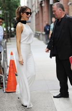 KATE BECKINSALE Leaves Live with Kelly and Ryan in New York 08/08/2017