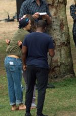 KATE HUDSON on the Set of her New Movie Sister in Los Angeles 08/25/2017