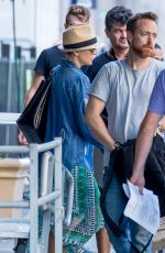 KATE HUDSON on the Set of Sisters in Los Angeles 08/05/2017