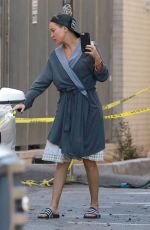 KATE HUDSON on the Set of Sisters in Los Angeles 08/07/2017