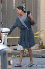 KATE HUDSON on the Set of Sisters in Los Angeles 08/07/2017