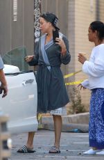 KATE HUDSON on the Set of Sisters in Los Angeles 08/07/2017