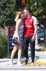 KATE MARA and Jamie Bell Out Shopping in Los Angeles 08/06/2017