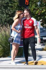 KATE MARA and Jamie Bell Out Shopping in Los Angeles 08/06/2017