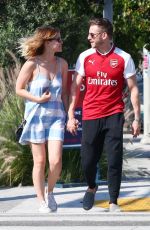 KATE MARA and Jamie Bell Out Shopping in Los Angeles 08/06/2017