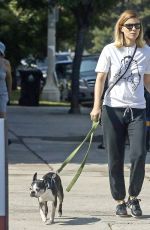 KATE MARA and Jamie Bell Walks Their Dogs in Silverlake 08/12/2017
