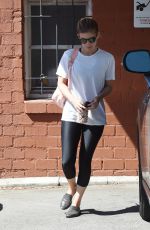 KATE MARA Leaves Ballet Bodies Class in West Hollywood 08/11/2017