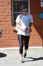 KATE MARA Leaves Ballet Bodies Class in West Hollywood 08/11/2017