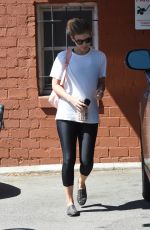 KATE MARA Leaves Ballet Bodies Class in West Hollywood 08/11/2017