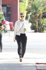 KATE MARA Out and About in Hollywood 08/23/2017