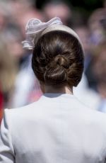 KATE MIDDLETON at Commemorations at Tyne Cot Commonwealth War Graves Cemetery in Ypres 07/31/2017