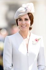 KATE MIDDLETON at Commemorations at Tyne Cot Commonwealth War Graves Cemetery in Ypres 07/31/2017